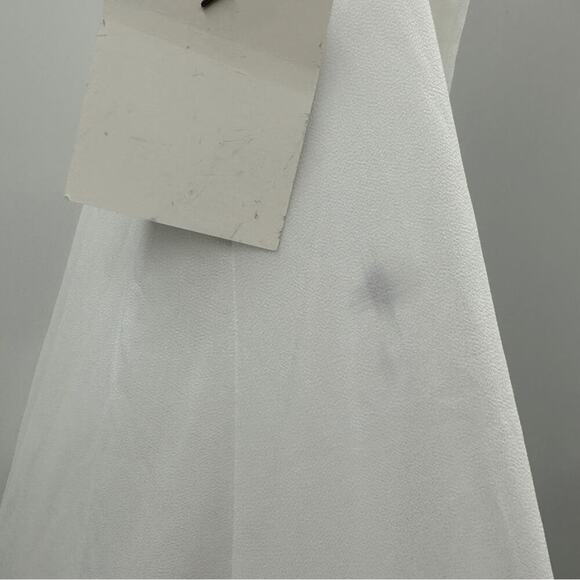 Lulus Dress‎ Made in the Crocheted White Skater Halter Neck Mini Dress Sz XS NEW - Picture 11 of 14